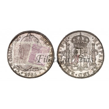 Carlos III. 8 reales. 1785. México