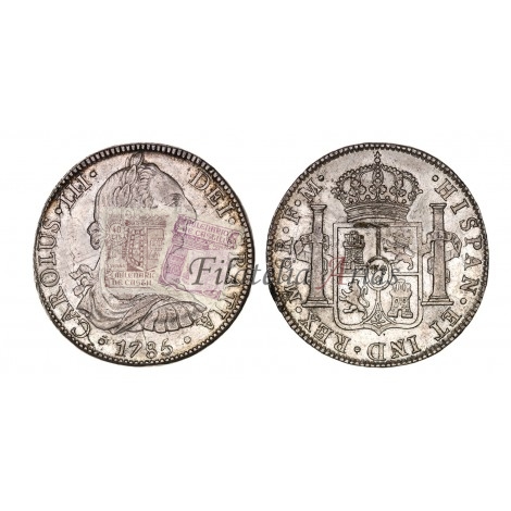 Carlos III. 8 reales. 1785. México