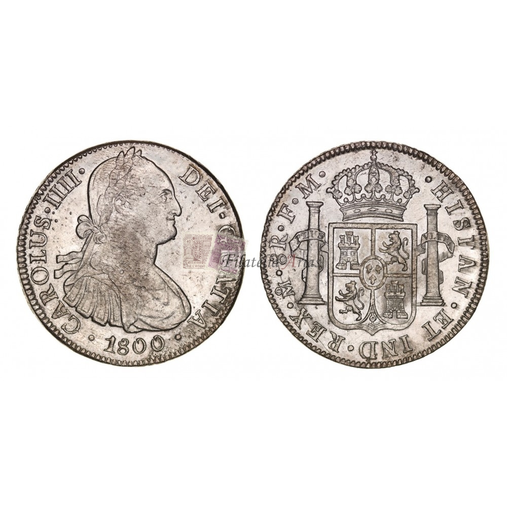 Carlos IV. 8 reales. 1800. México. FM.