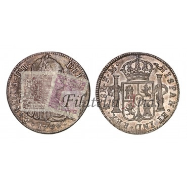 Carlos IV. 8 reales. 1799. México.