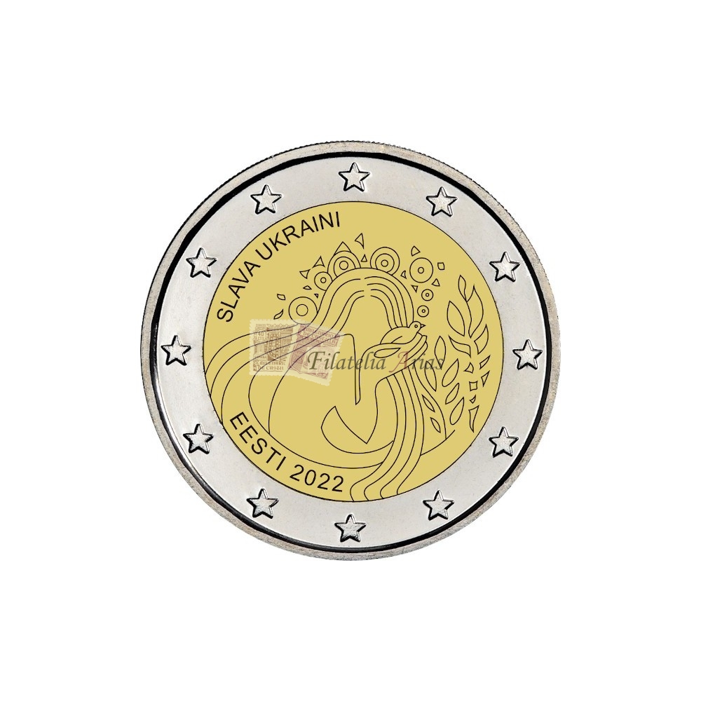 2€ 2022 Estonia - Ucrania