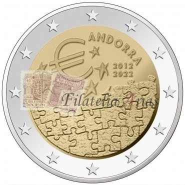 2€ 2022 Andorra - Acuerdo monetario