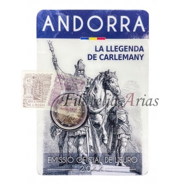 2€ 2022 Andorra - Carlomagno