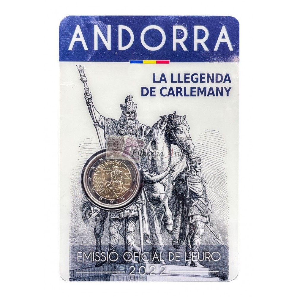 2€ 2022 Andorra - Carlomagno