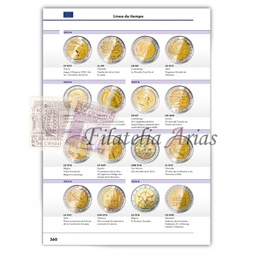 Catálogo Monedas 2€ 2023 Leuchtturm