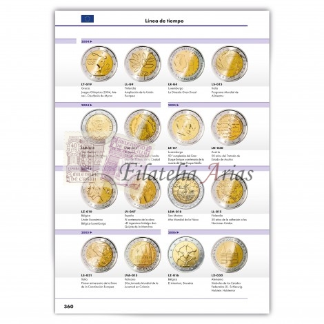 Catálogo Monedas 2€ 2023 Leuchtturm