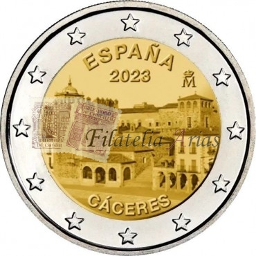 2€ 2023 España - Cáceres