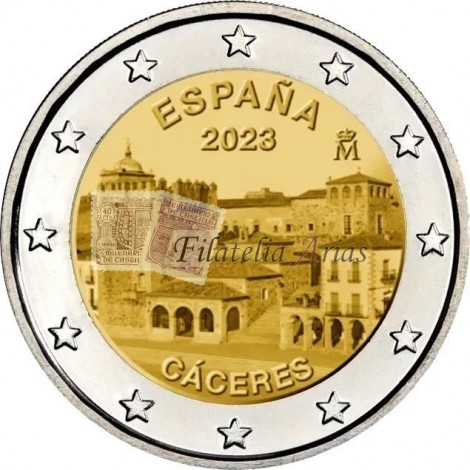 2€ 2023 España - Cáceres