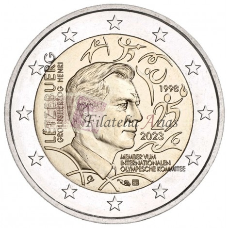 2€ 2023 Luxemburgo - Gran Duque COI