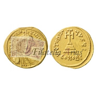 Constante II. Sólido. Constantinopla (646-647 d.C.)