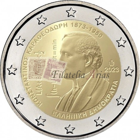 2€ 2023 Grecia - Constantin Carathéodory