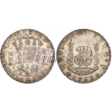 Fernando VI. 1759. 8 reales. México. EBC+