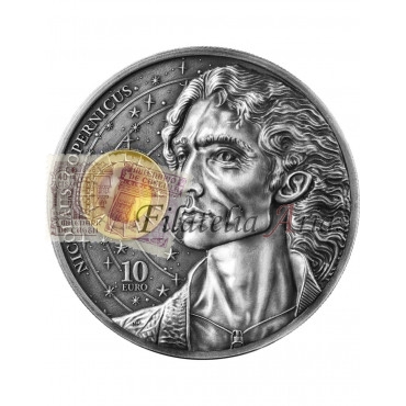 10€ 2023 Malta - Copérnico (2 oz. plata)