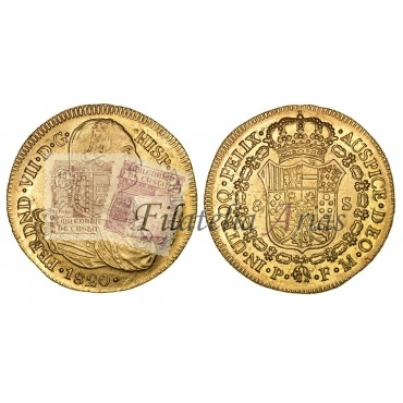 Fernando VII. 8 escudos....