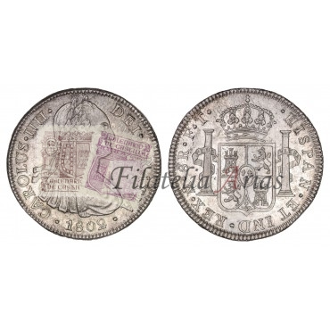 Carlos IV. 8 reales. 1802....
