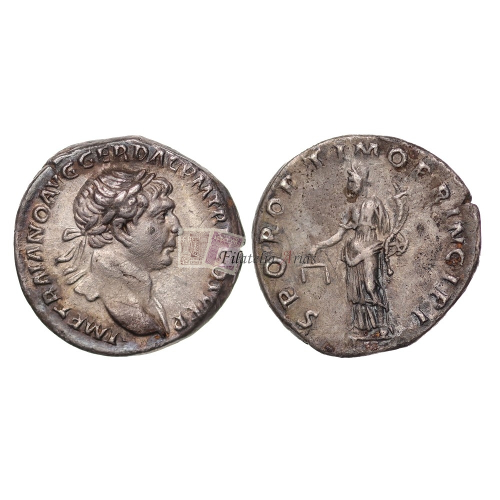 Trajano. Denario (103/11 d.C.). RIC 118.