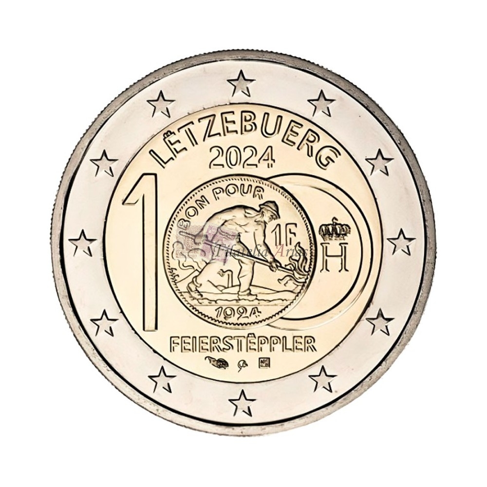 2€ 2024 Luxemburgo - Francos luxemburgueses - Feierstëppler