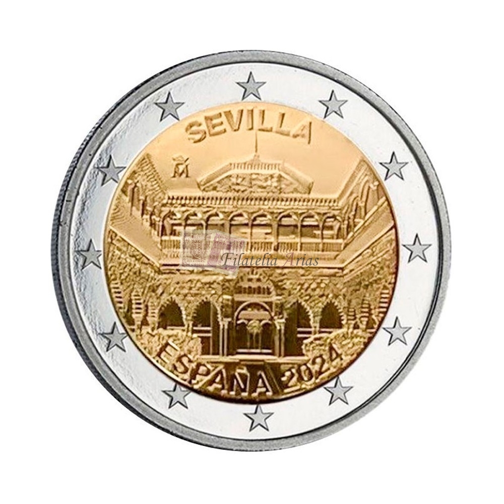 2€ 2024 España - Alcázar de Sevilla