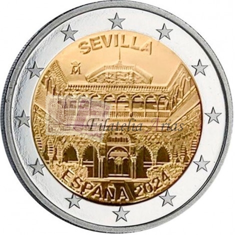 2€ 2024 España - Alcázar de Sevilla