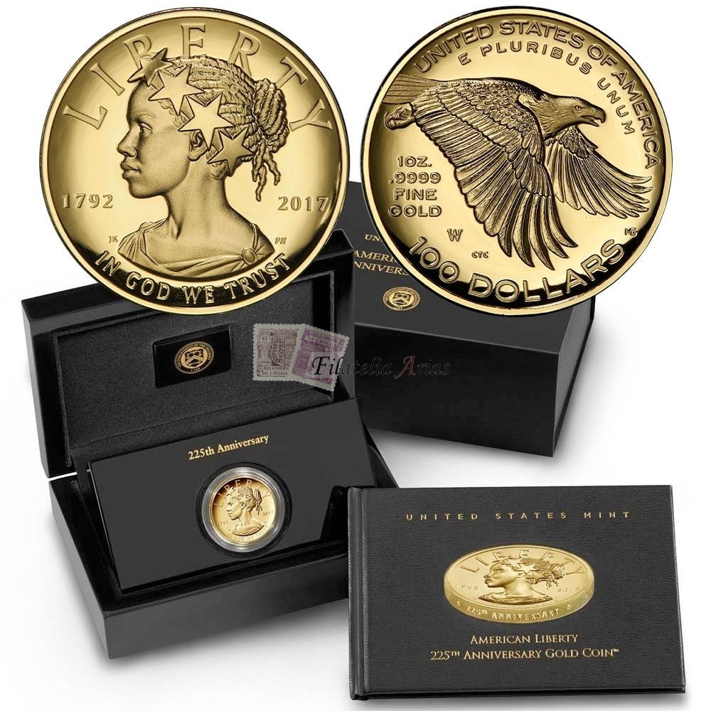 2017-W $100 American Liberty 1 oz Gold High Relief