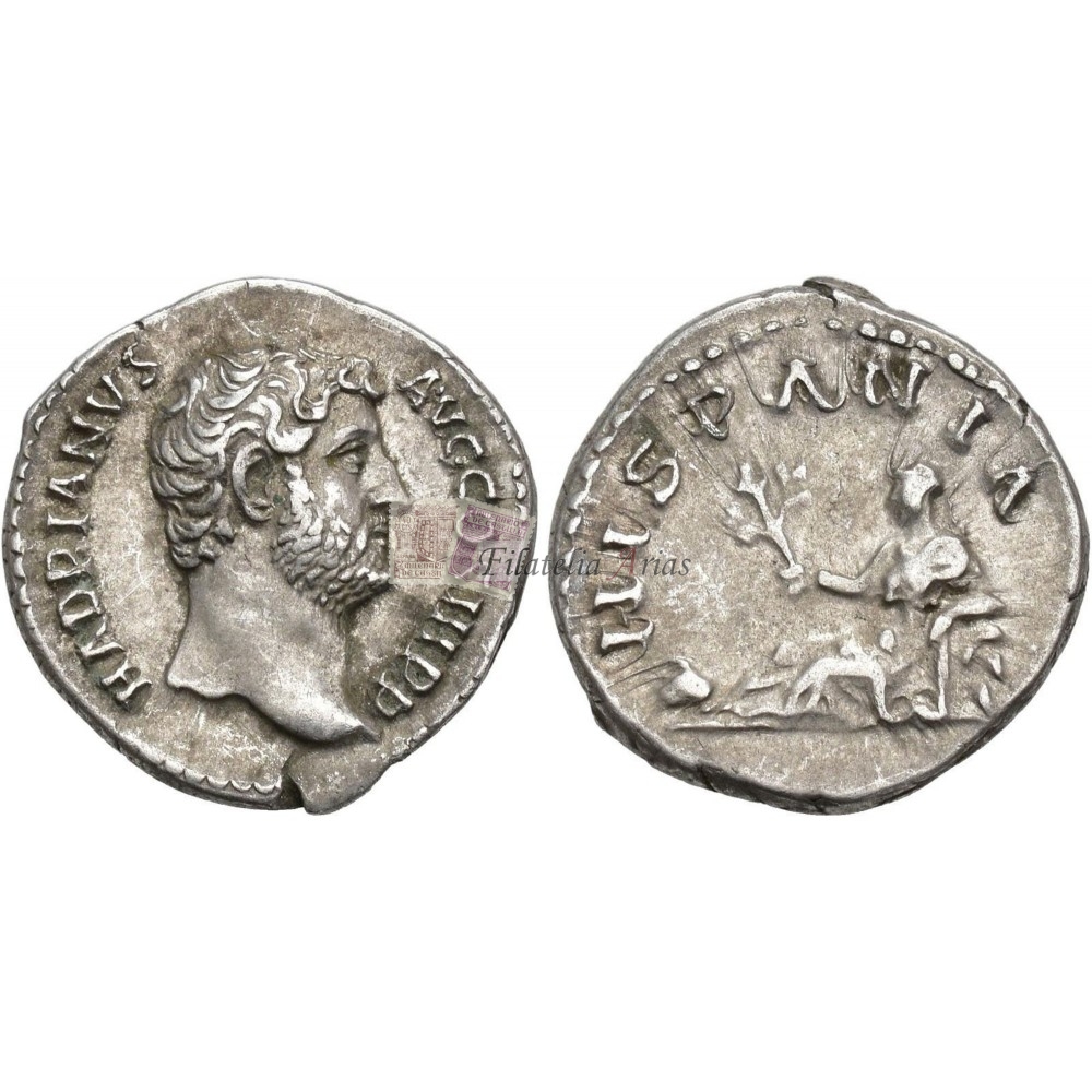 Adriano. Denario. 130-133 d.C. RIC. 1535. HISPANIA.