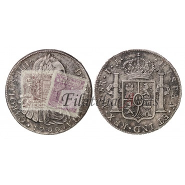 Carlos IV. 8 reales. 1799. Lima. Ensayador: IJ. EBC.