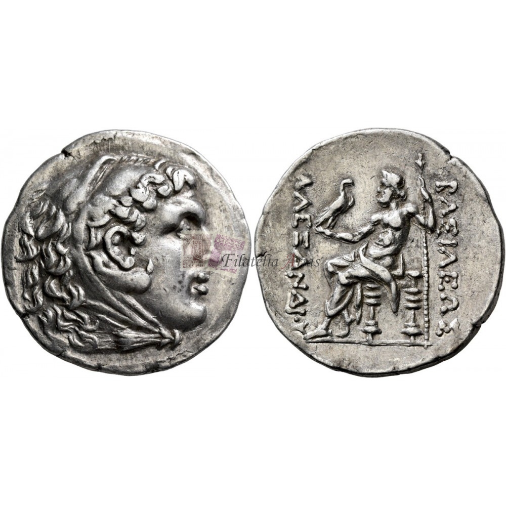 Tetradracma. Macedonia. Alejandro III. Sinope. 275 a.C. EBC-.