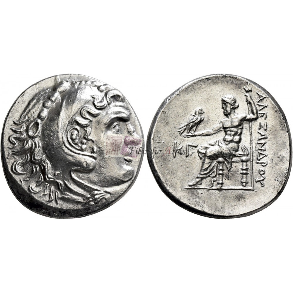 Tetradracma. Macedonia. Alejandro III. Perge. 199 a.C. EBC+.