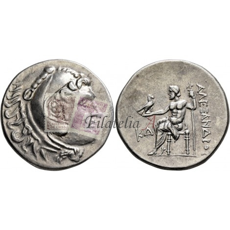 Tetradracma. Macedonia. Alejandro III. Perge. 198 a.C. EBC-.