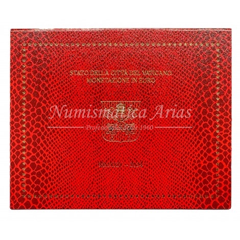 Euros Vaticano 2024 - 8 valores (1cto. a 2€)
