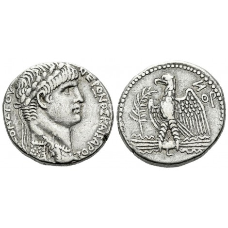 Nerón. Tetradracma (60-61 d.C.). Antioquía. RPC. 4181. MBC+