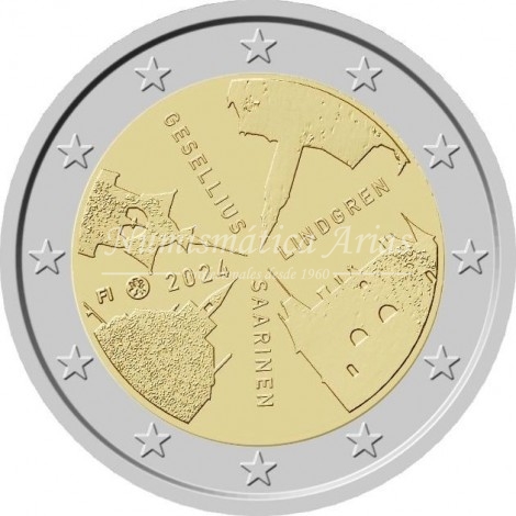 2€ 2024 Finlandia - Arquitectura finlandesa