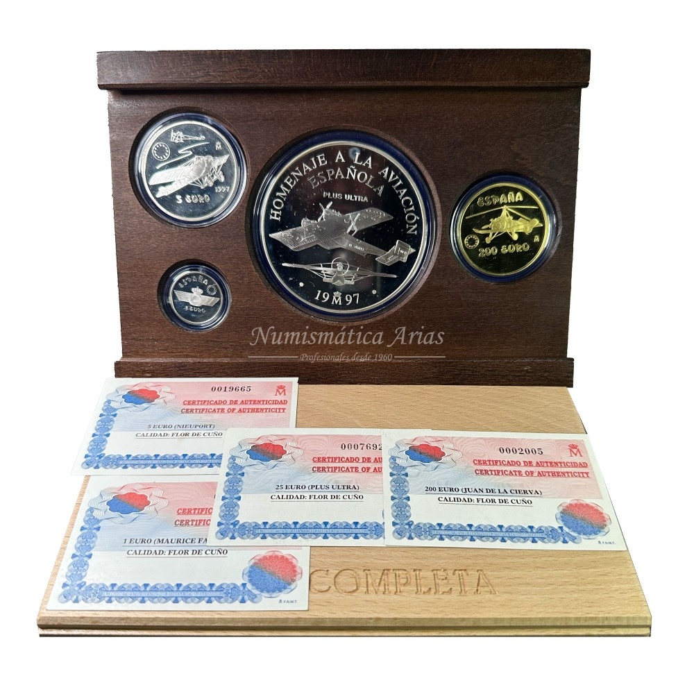 HOMENAJE AVIACIÓN ESPAÑOLA (1997) FNMT