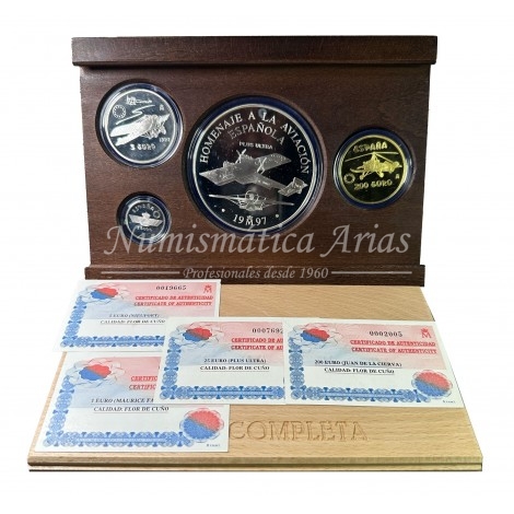 HOMENAJE AVIACIÓN ESPAÑOLA (1997) FNMT