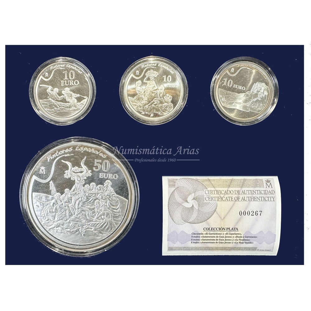 SERIE GOYA (2010) FNMT - PLATA