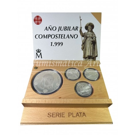 AÑO JUBILAR COMPOSTELANO (1999) FNMT - PLATA