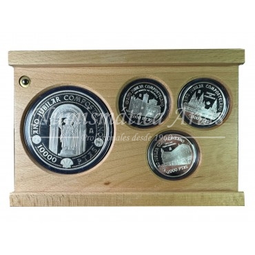 AÑO JUBILAR COMPOSTELANO (1999) FNMT - PLATA