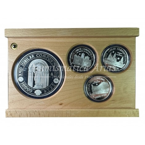 AÑO JUBILAR COMPOSTELANO (1999) FNMT - PLATA
