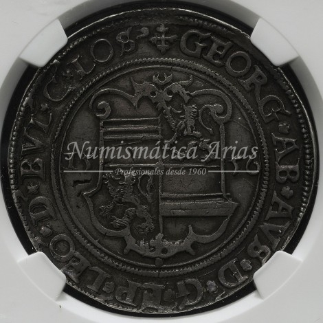 Carlos V. Taler. 1556. Lieja (Liege)