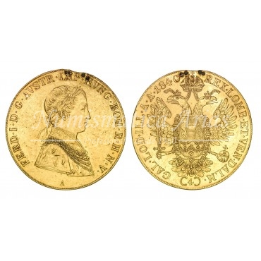 Austria. 4 ducados. 1840. Viena (A). EBC+ (soldada).