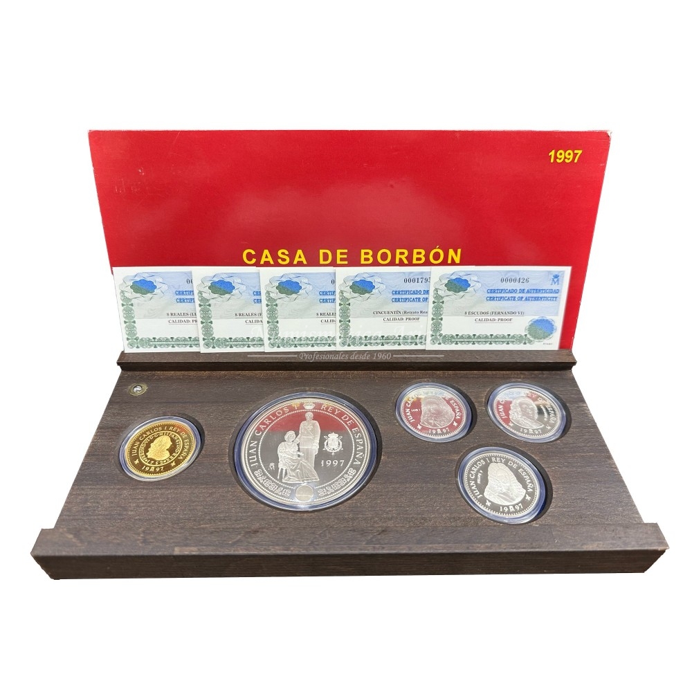 CASA DE BORBÓN (1997) - ORO Y PLATA