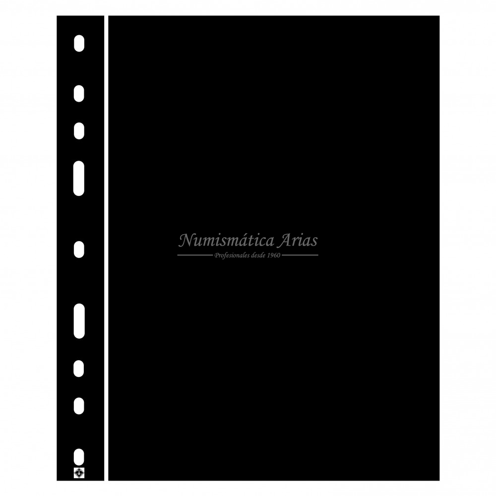 Hojas separadoras OPTIMA negra (paquete 10 uds.)