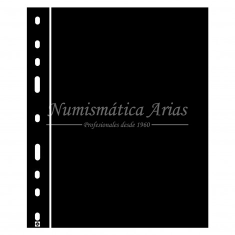 Hojas separadoras OPTIMA negra (paquete 10 uds.)