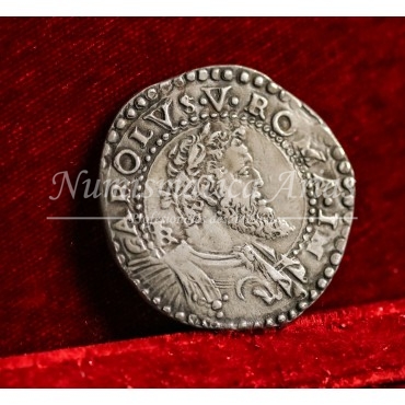 Carlos I. 1/2 ducado. Napóles. Ensayador: IBR. EBC