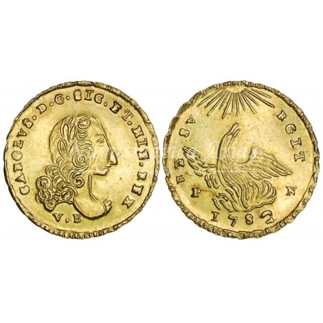 Carlos de Borbón. Oncia. 1752. Palermo. SC-