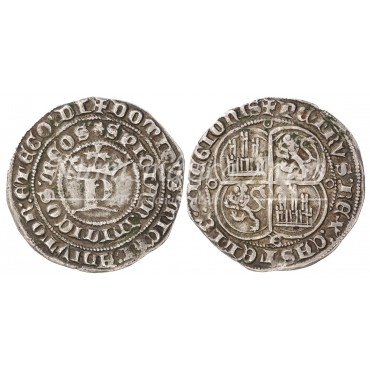 Reino de Castilla y León. Pedro I. Real. Burgos. MBC