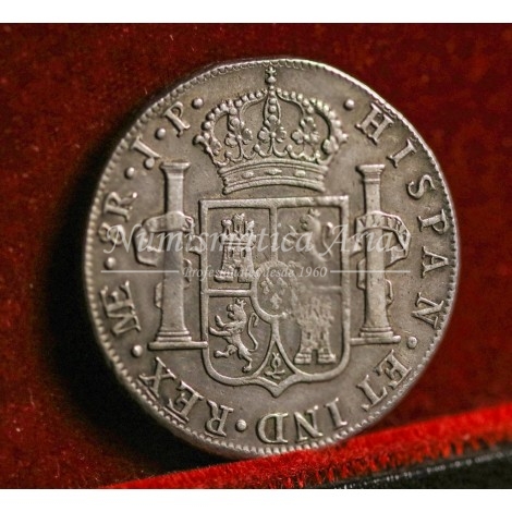 Fernando VII. 8 reales. 1811. Lima. Ensayador: JP. EBC-