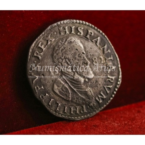 Felipe II. 1 Escudo. 1582. Milán. MBC+