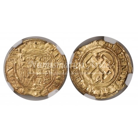 Juana y Carlos. Escudo. Sevilla. S/F. Estrella. SC