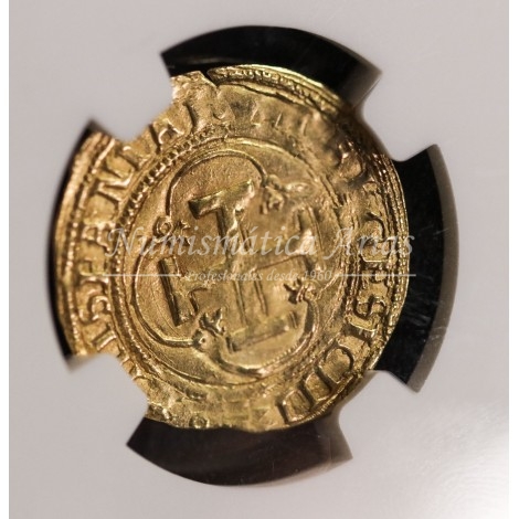 Juana y Carlos. Escudo. Sevilla. S/F. Estrella. SC